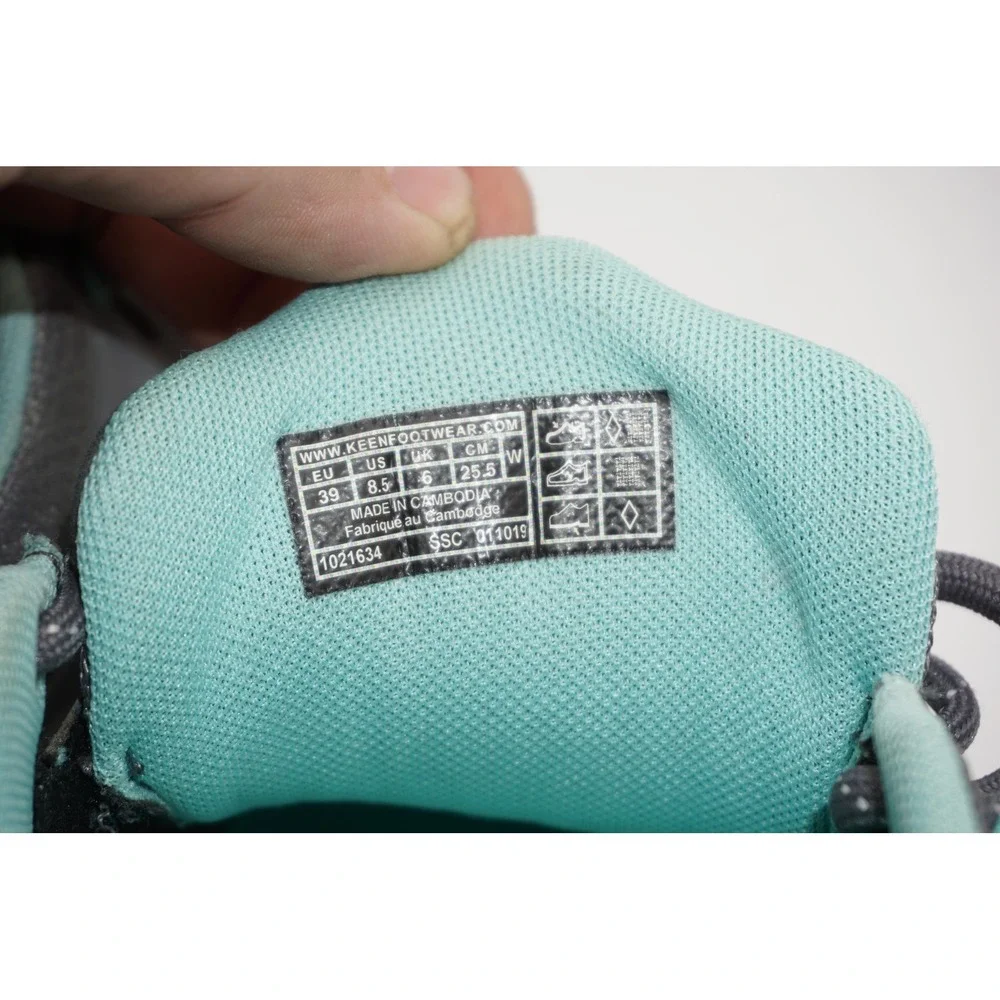 KEEN Shoes Womens Size 8.5 Gray Mesh KONNECTFIT Athletic Sneakers 1021634 - Picture 9 of 9